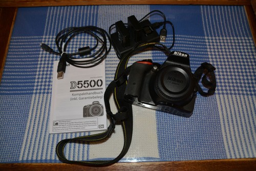 Nikon d5500 mit objektiv - nikon,