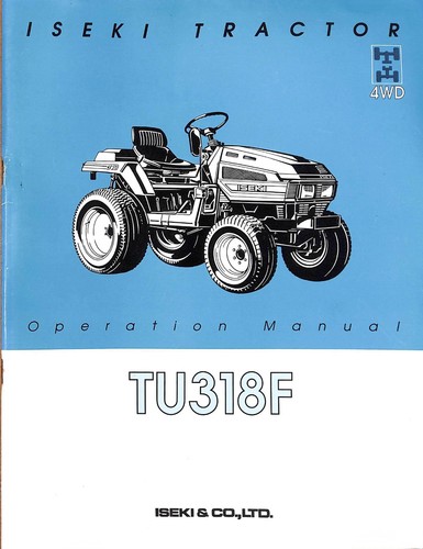 Iseki tu318f allrad traktor - iseki,