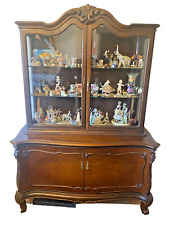 Vitrine Buffet Vintage Antik Glasvitrine Sideboard