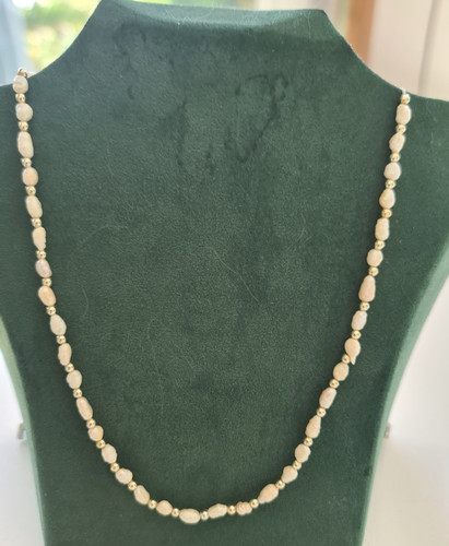 Vintage kette biwa perlen - vintage, kette,