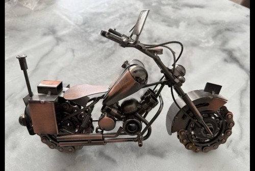 Motorrad metall handarbeit - motorrad,
