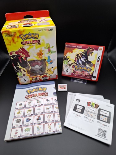 Pokemon omega rubin - rubin, limitierte