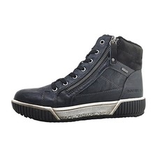 Romika  Damenschuhe Stiefel Schnürer Schnürstiefel Schwarz Freizeit