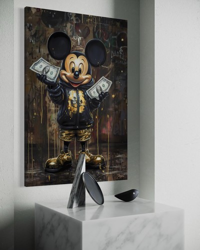 Micky rich leinwand - rich, bild