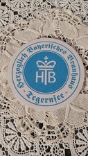 Bierdeckel Herzoglich Bayerisches Brauhaus Tegernsee HTB Bayern Tegernsee blau