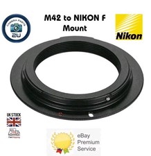 M42 auf Nikon F Mount Kamera Objektiv Adapter manueller Fokus