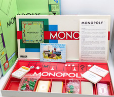 Monopoly Classic Brettspiel Dm vollständig Parker Lange Version Sehr gut 1961