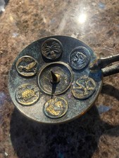 Antiker Kerzenhalte massiv