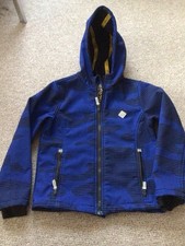 Kinder Softshelljacke Gr. 128 134 Von Esprit Blau , Kapuze Junge