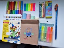 ++ FILZSTIFTE, KREIDE, HAFTMARKER, MINI-MARKER+-BUNTSTIFTE, GLITZER-BLEISTIFT ++