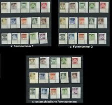 BRD 489 - 503 FN Ecke 4 mit