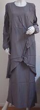 Islam Khimar Damen Jenna Kleid Abaya Grau one size