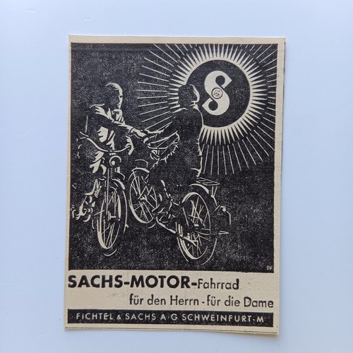 1936 sachs motorfahrrad - 1936,