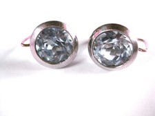 Antike Ohrringe Silber 835/