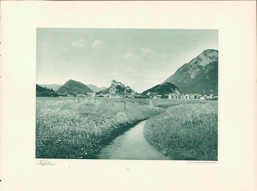 Kupfertiefdruck kufstein - kupfertiefdruck, :