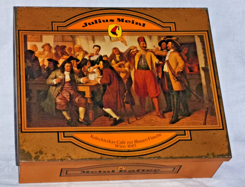 Alte blechdose julius - alte,