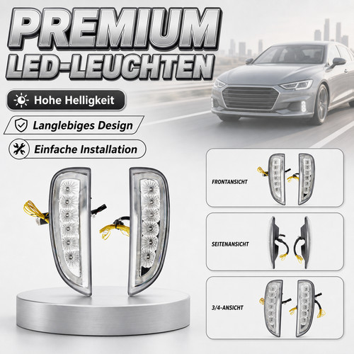 Weiße front led - weiße,
