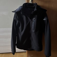 Softshelljacke 164 Schwarz mit