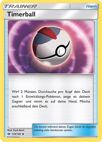 Pokemon timerball 134 149 - pokemon, 134/149