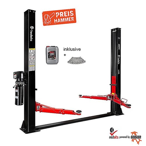 Säulen hebebühne 2t - 2-säulen-hebebühne, 230v