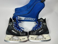Nike Bauer Supreme ONE05 schwarz-weiß Eishockey Schlittschuhe, UK 3R *GRATIS P&P*