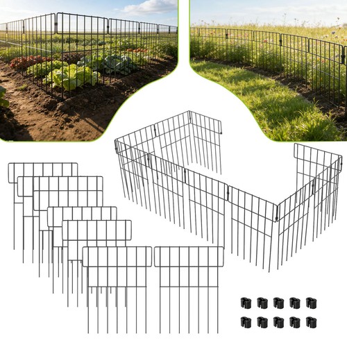 100tlg teichzaun gartenzaun - teichzaun,