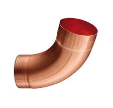 Kupfer Bogen 87 mm Ø 72°