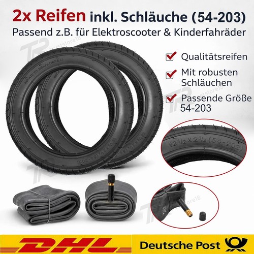 Reifen schlauch 12 5 - 2x, 2x