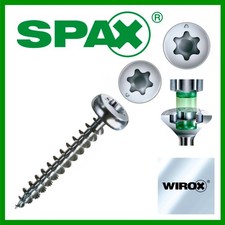 Spax Halbrundkopf Torx Vollgewind Panhead Wirox Holz 3x12 - 6x100 mm