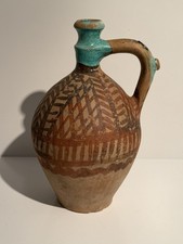 Antiker Tonkrug handbemalt