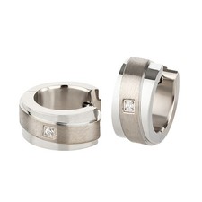 Klappcreolen aus Titan mit