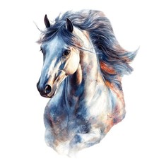 100x Stickers Horse