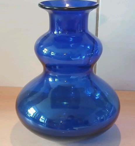 Ddr derenburg glas blumenvase - ddr,