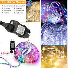 10m/30m LED Lichtschlauch Lichterschlauch Garten Dekor Außen Innen Lichterkette