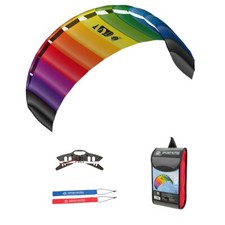 Lenkmatte HQ Symphony Beach III 2.5 Rainbow Allround Lenkdrachen Kite Matte R2F