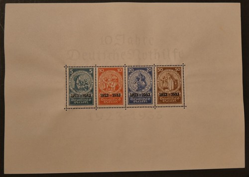 Deutsches reich nothilfe block - reich,