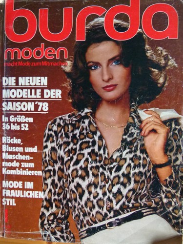 Altes burda modeheft ausgabe - altes,