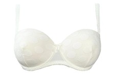 Antigel by Lise Charmel gefütterter BH mit Bügel 85C abnehmbare Träger NEU