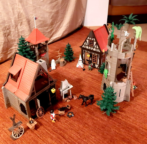 Playmobil mittelalter stadt - playmobil, 2