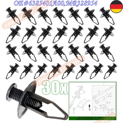30x stoßstangen radkasten - 30x,