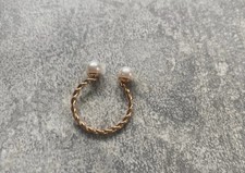 Eleganter Ring Gold Optik |