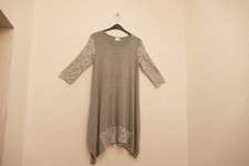 1193---She`s crazy Kleid Gr 2  Farbe hellgrau