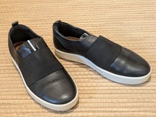 Original ECCO Danish Design Halbschuhe/Schuhe/Sneaker Schwarz Leder Gr. 37