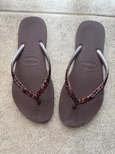 Havaianas damen glitter - damen, braun