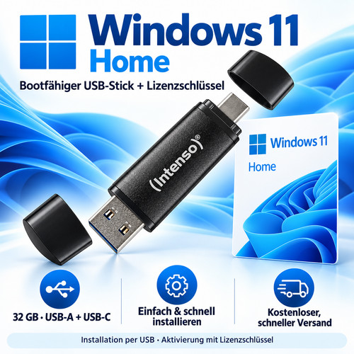 Windows home usb stick 32gb - usb-stick,