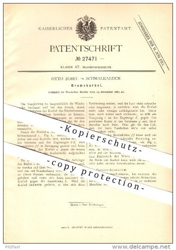 Original patent otto zobel - patent,