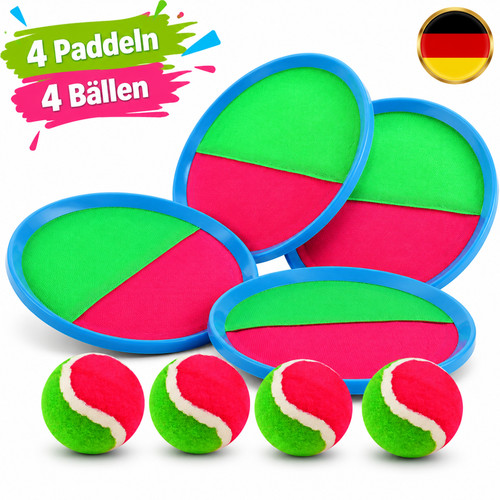 Klettballspiel - 4x,