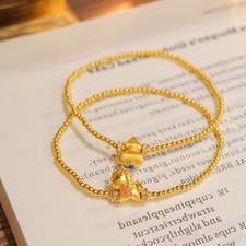 Lucky horse gold - horse, bracelet