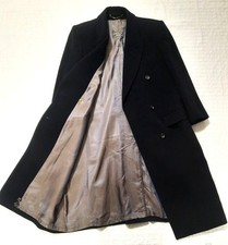 RENATA GIBALDI Damen mantel Wollmantel Dunkelblau Gr. 44 elegant guter Zustand