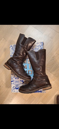 Momino leder stiefel winter - momino,